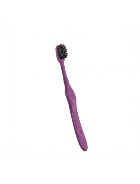 Achetez Brosse à dents La P'tite Recyclette - Raisin Souple - Bioseptyl à l'herboristerie Louis Image principale de Brosse à dents La P'tite Recyclette - Raisin Souple - Bioseptyl