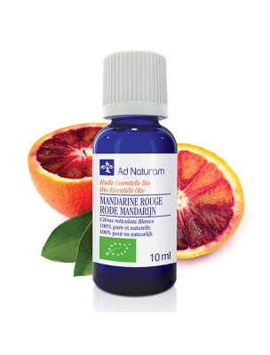 Image 66400 supplémentaire pour Mandarine Rouge Bio - Huile essentielle de Citrus reticulata 10 ml - Ad Naturam