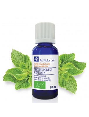 Image de Menthe poivrée Bio - Huile essentielle de Mentha piperita 10 ml - Ad Naturam depuis Résultats de recherche pour "Les anti-inflam"