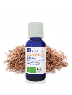 Image de Palmarosa Bio - Huile essentielle de Cymbopogon martinii 10 ml - Ad Naturam depuis PrestaBlog