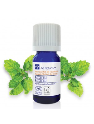 Image de Patchouli Bio - Huile essentielle de Pogostemon patchouli 5 ml - Ad Naturam via Huile essentielle Petit Grain Bigarade Bio - Ad Naturam