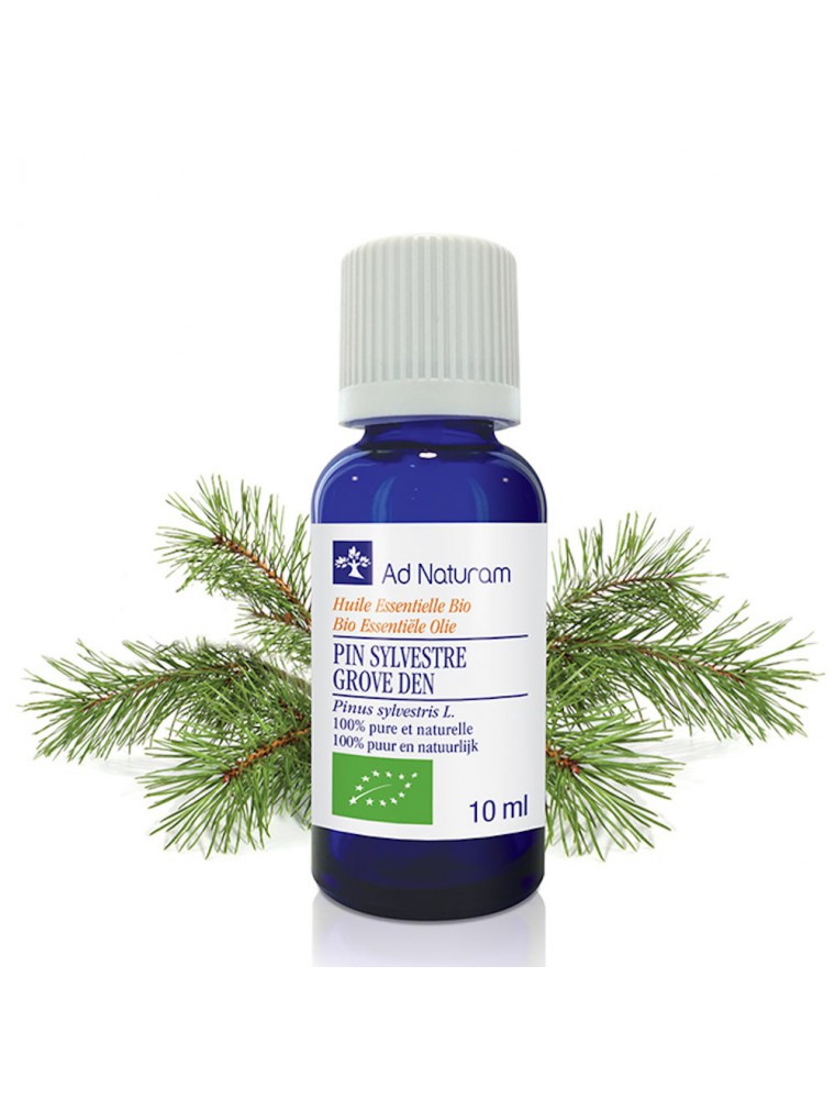 Image principale de la modale pour Pin Sylvestre Bio - Huile essentielle de Pinus sylvestris 10 ml - Ad Naturam