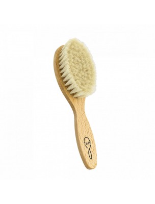 Image de Brosse Bébé - Soin des Cheveux des Bébés - 1845 via Crème Hydratante Bio - Soin de la Peau de Bébé - Centifolia