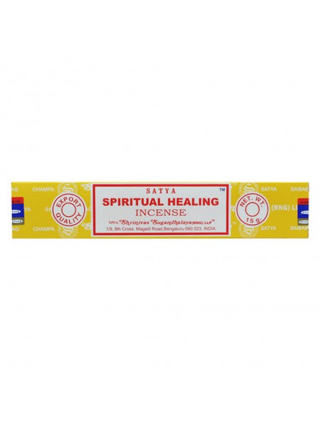 Achetez Spiritual Healing - Encens indien 15 g - Satya à l'herboristerie Louis Image principale de Spiritual Healing - Encens indien 15 g - Satya