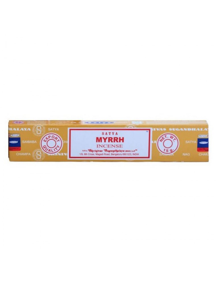Image principale de la modale pour Myrrh - Encens indien 15 g - Satya