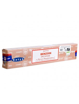 Image de Benzoin - Encens indien 15 g - Satya depuis Achetez les produits Satya à l'herboristerie Louis