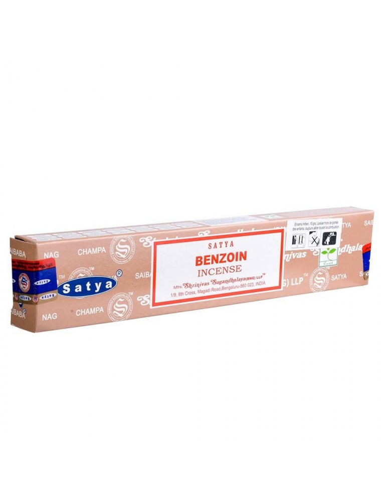 Image principale de la modale pour Benzoin - Encens indien 15 g - Satya