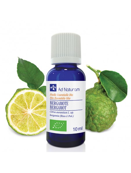 Image principale de Bergamote Bio - Huile essentielle de Citrus aurantium ssp bergamia 10 ml - Ad Naturam