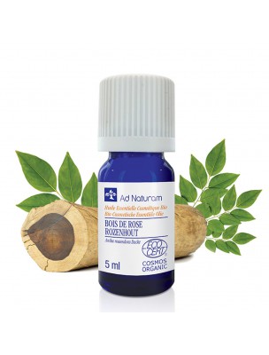 Image de Bois de Rose Bio - Huile essentielle de Aniba Rosaedora 5 ml - Ad Naturam via Cajeput Bio - Huile essentielle de Melaleuca leucadendron - Ad Naturam