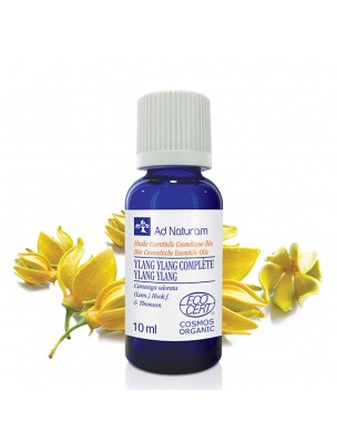 Image de Ylang-Ylang Bio - Huile essentielle de Cananga odorata genuine 10 ml - Ad Naturam via Yuzu - Huile essentielle 5ml - Ad Naturam