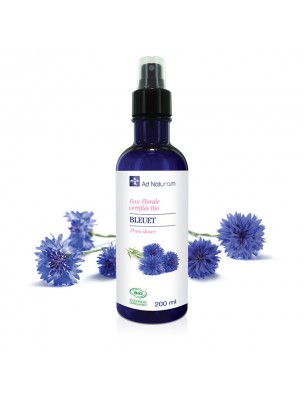 Image de Bleuet Bio - Hydrolat (Eau Florale) de Centaurea cyanus L. 200 ml - Ad Naturam depuis PrestaBlog