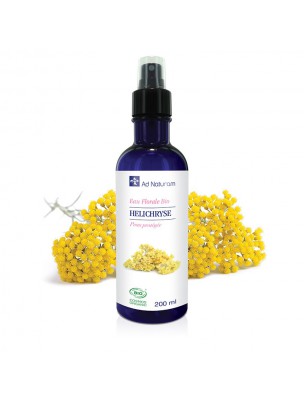 Image de Hélichryse Bio - Hydrolat (Eau Florale) d'Helichrysum italicum 200 ml - Ad Naturam depuis Résultats de recherche pour "Huile de Lin - "