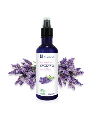 Image de Lavande Fine Bio - Hydrolat (Eau Florale) de Lavandula angustifolia 200 ml - Ad Naturam depuis louis-herboristerie