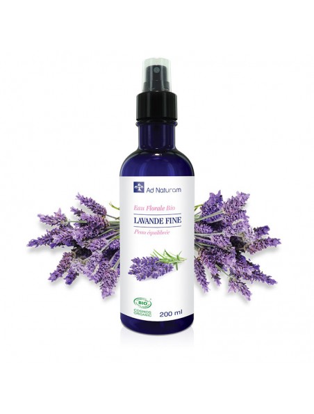Achetez Lavande Fine Bio - Hydrolat (Eau Florale) de Lavandula angustifolia 200 ml - Ad Naturam à l'herboristerie Louis Image principale de Lavande Fine Bio - Hydrolat (Eau Florale) de Lavandula angustifolia 200 ml - Ad Naturam