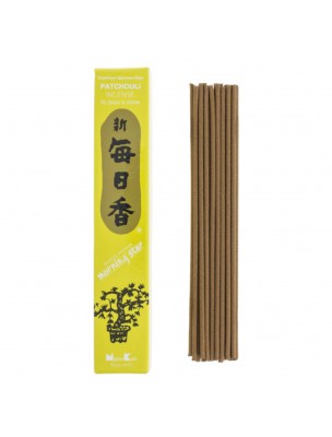 Image de Morning Star Patchouli - Encens Japonnais 50 Bâtonnets depuis Tierra Zen