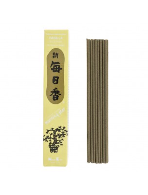 Image de Morning Star Vanille - Encens Japonnais 50 Bâtonnets depuis Bâtonnets japonais | Herboristerie en ligne