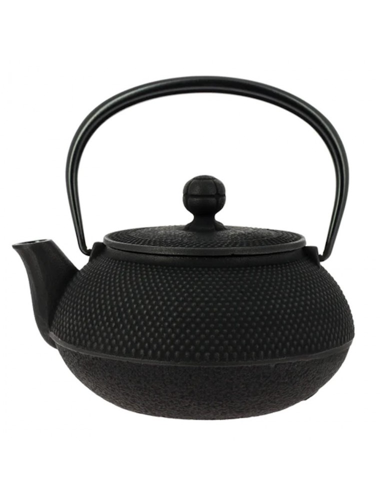 Image principale de la modale pour Théière en Fonte Iwachu Arare Noir 1200 ml avec son filtre