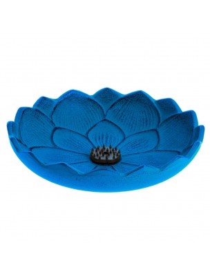 Image de Brûle-Parfum Iwachu Fleur de Lotus Bleu - Diffuseur d'Encens depuis Relaxez-vous avec nos produits de phytothérapie et d'herboristerie