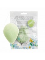 Image de Eponge Konjac à l'Aloe Vera - Purifie, Exfolie et Donne de l'éclat - Lady Green depuis Accessoires 0 déchets - pour une consommation responsable
