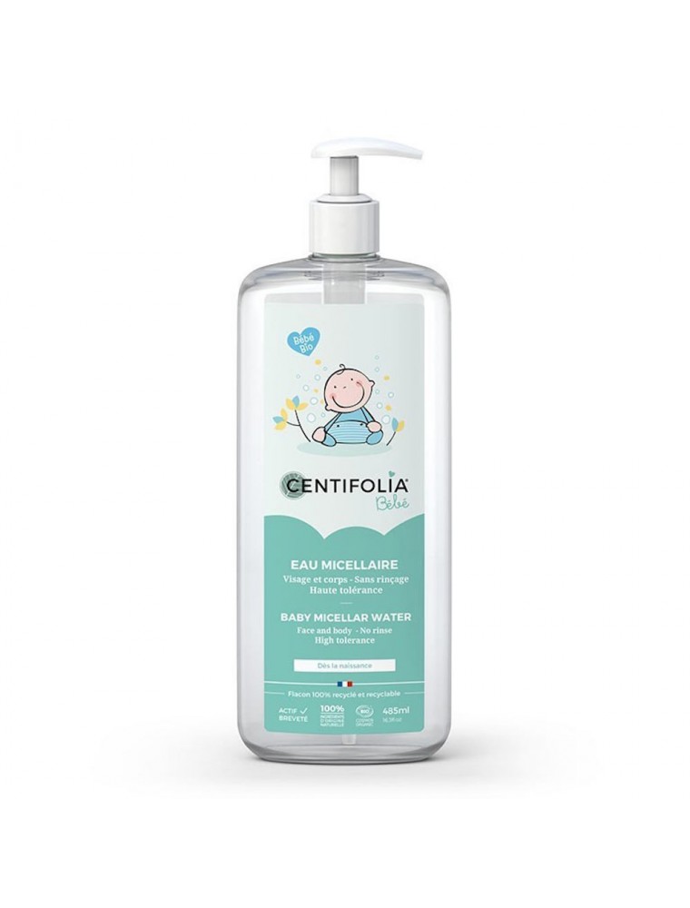 Image principale de la modale pour Eau Micellaire Bio - Soin de la Peau de Bébé 485 ml - Centifolia