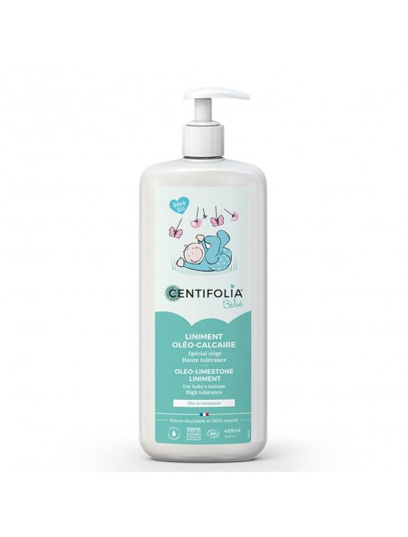 Achetez Liniment Oléo-Calcaire Bio - Soin de la Peau de Bébé 485 ml - Centifolia à l'herboristerie Louis Image principale de Liniment Oléo-Calcaire Bio - Soin de la Peau de Bébé 485 ml - Centifolia
