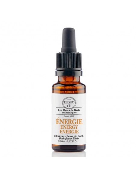 Image principale de Elixir composé Bio aux Fleurs de Bach - Pour l'énergie 20 ml - Elixirs and Co