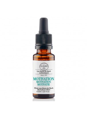 Image de Motivation - Elixir composé Bio aux Fleurs de Bach 20 ml - Elixirs and Co via Cognassier Bio - Féminité accomplie Elixir floral 10 ml -