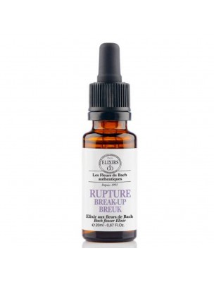 Image de Rupture - Elixir composé Bio aux Fleurs de Bach 20 ml - Elixirs and Co depuis Brume aux Fleurs de Bach Conflits - 30 ml - Elixirs and Co