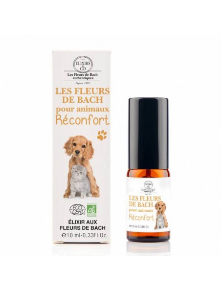 Image principale de Elixir Animaux Réconfort Bio aux Fleurs de Bach 10 ml - Elixirs and Co