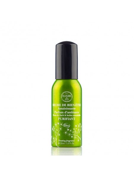 Image principale de Brume de bien-être aux Fleurs de Bach Bio - Purifiant 30 ml - Elixirs and Co