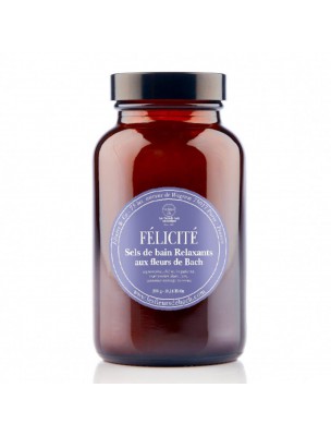 Image de Félicité - Sels de Bain Stimulants aux Fleurs de Bach 300 g - Elixirs and Co depuis Soignez votre corps avec nos produits de bain naturels - Herboristerie