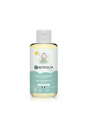 Image de Huile de Massage Bio - Soin du Corps de Bébé 100 ml - Centifolia via Digestion Bébé - Mélange de Plantes - 100g | Louis-Herboristerie