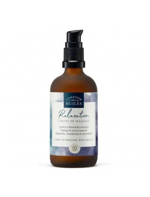 Image de Huile de Massage Relaxation Bio - Apaisante et Délassante 100ml - Comptoir des Huiles depuis Résultats de recherche pour "Huile de graine"