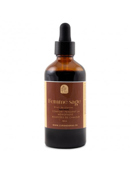 Image principale de Elixir Femme Sage Sans Alcool - Ménopause 100 ml - Curanderas