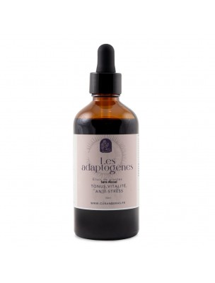 Image de Elixir Les Adaptogènes Sans Alcool - Stress et Tonus 100 ml - Curanderas depuis Achetez les produits Curanderas à l'herboristerie Louis