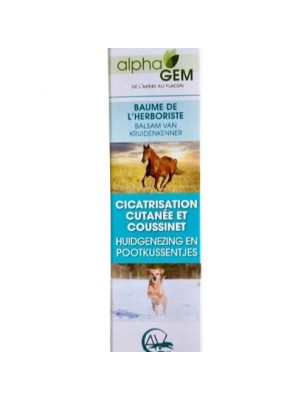 Image de Baume de l'herboriste Circulation Cutanée et Coussinet Bio - Réparation de la Peau des Animaux 50 g - Alphagem depuis louis-herboristerie
