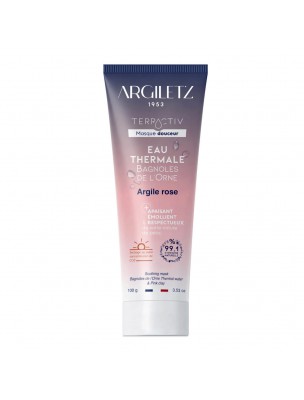 Image de Masque à l'Eau Thermale et à l’Argile rose - Masque Douceur 100 g - Argiletz depuis Argiles : découvrez notre sélection