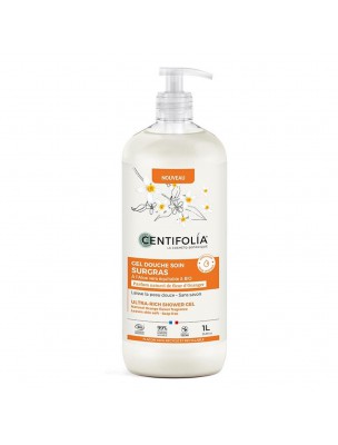 Image de Gel Douche Fleur d'Oranger Bio - Gel Surgras et Sans Savon 1 Litre - Centifolia depuis Commandez les produits Centifolia à l'herboristerie Louis