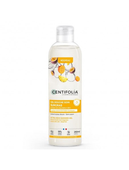 Image principale de Gel Douche Fruits Exotiques Bio - Gel Surgras et Sans Savon 250 ml - Centifolia