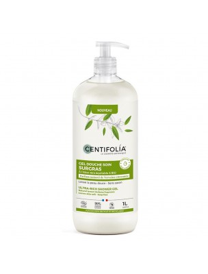 Image de Gel Douche Verveine Citronnée Bio - Gel Surgras et Sans Savon 1 Litre - Centifolia depuis louis-herboristerie