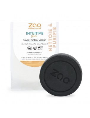 Image de Savon Détox Bio - Soin du visage 70 grammes - Zao Make-up depuis Achetez les produits Zao Make-up à l'herboristerie Louis (10)