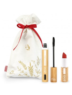 Image de Sélection Scarlett - Soin des Yeux et des Lèvres - Zao Make-up via Rouge à lèvres Cocoon Bio - Nude Pêche 3,5g