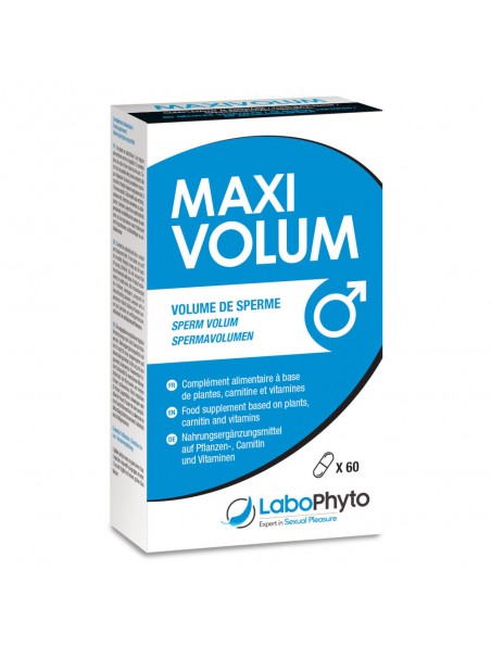 Maxi Volum - Volume de sperme 60 gélules - LaboPhyto