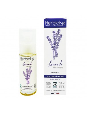 Image de Huile de Lavande Bio - Macération Apaisante 30 ml - Herbiolys depuis Huiles végétales en vente en ligne (3)