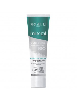 Image de Dentifrice bio Menthe - Fraîcheur - Argile blanche 75ml - Argiletz depuis Résultats de recherche pour "Tube de pâte d’"