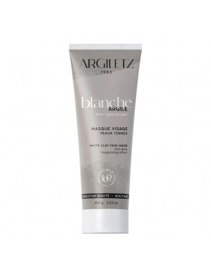 Image de Masque à l’argile blanche - Peaux ternes 100ml - Argiletz depuis Argiles : Retrouvez tous nos produits de phytothérapie et d'herboristerie