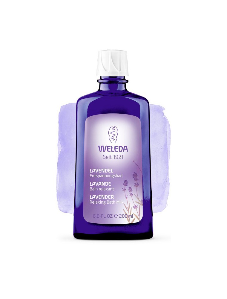 Image principale de la modale pour Bain relaxant à la Lavande - Calme et sérénité 200 ml - Weleda