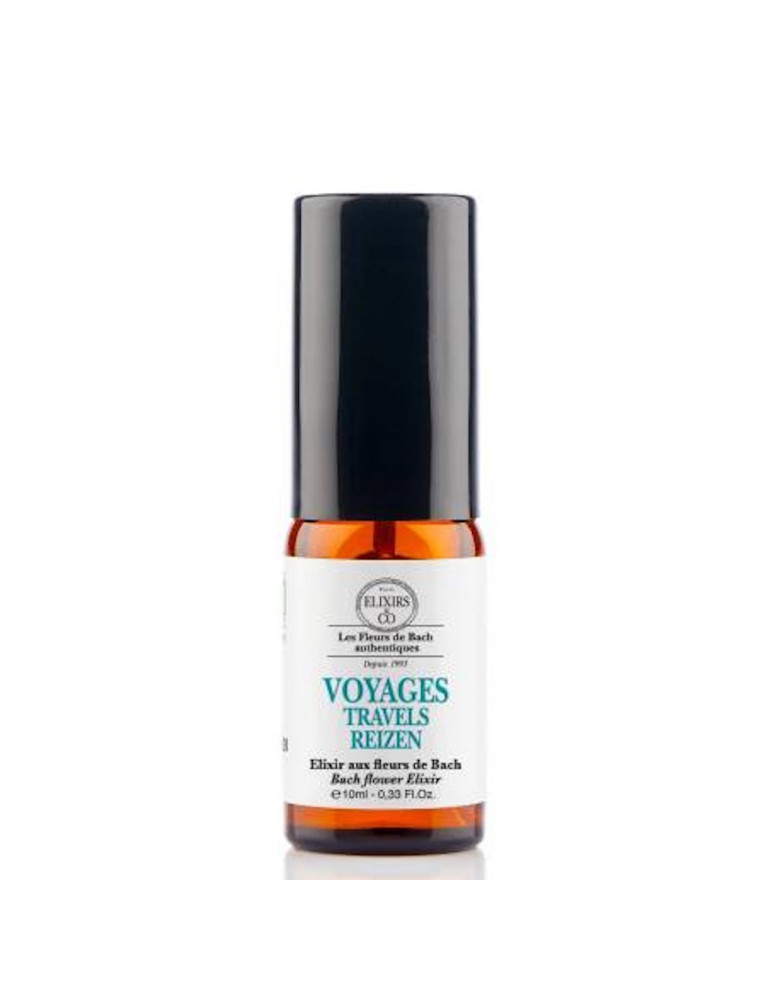 Image principale de la modale pour Spray buccal Bio aux Fleurs de Bach - Pour les Voyages 10 ml - Elixirs and Co