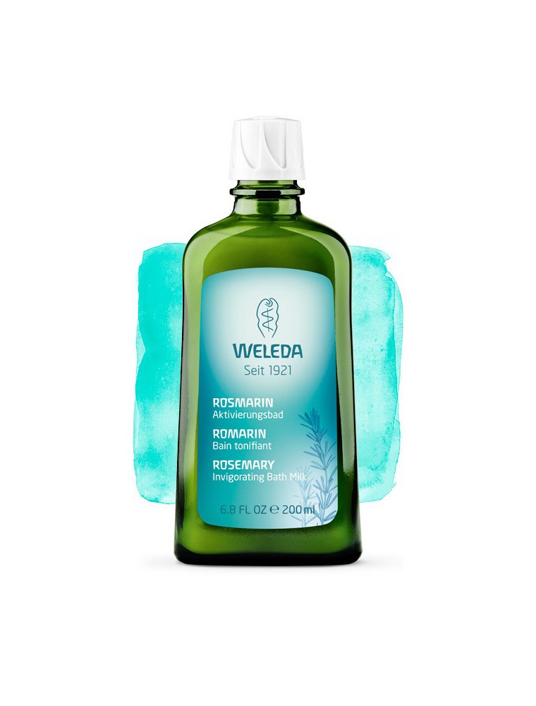 Image principale de la modale pour Bain tonifiant au Romarin - Tonus et énergie 200 ml - Weleda