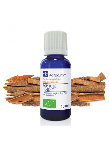 Achetez Bois de Hô (Shiu) - Huile essentielle de Cinnamomum camphora var linaloolifera 10 ml - Ad Naturam à l'herboristerie Louis Image principale de Bois de Hô (Shiu) - Huile essentielle de Cinnamomum camphora var linaloolifera 10 ml - Ad Naturam